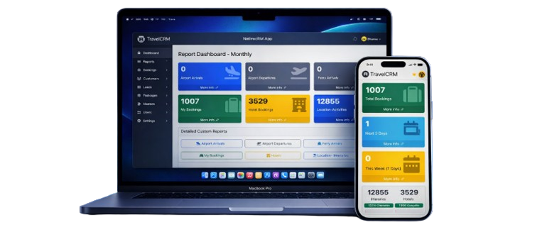 Jaabo CRM Workspace Interface