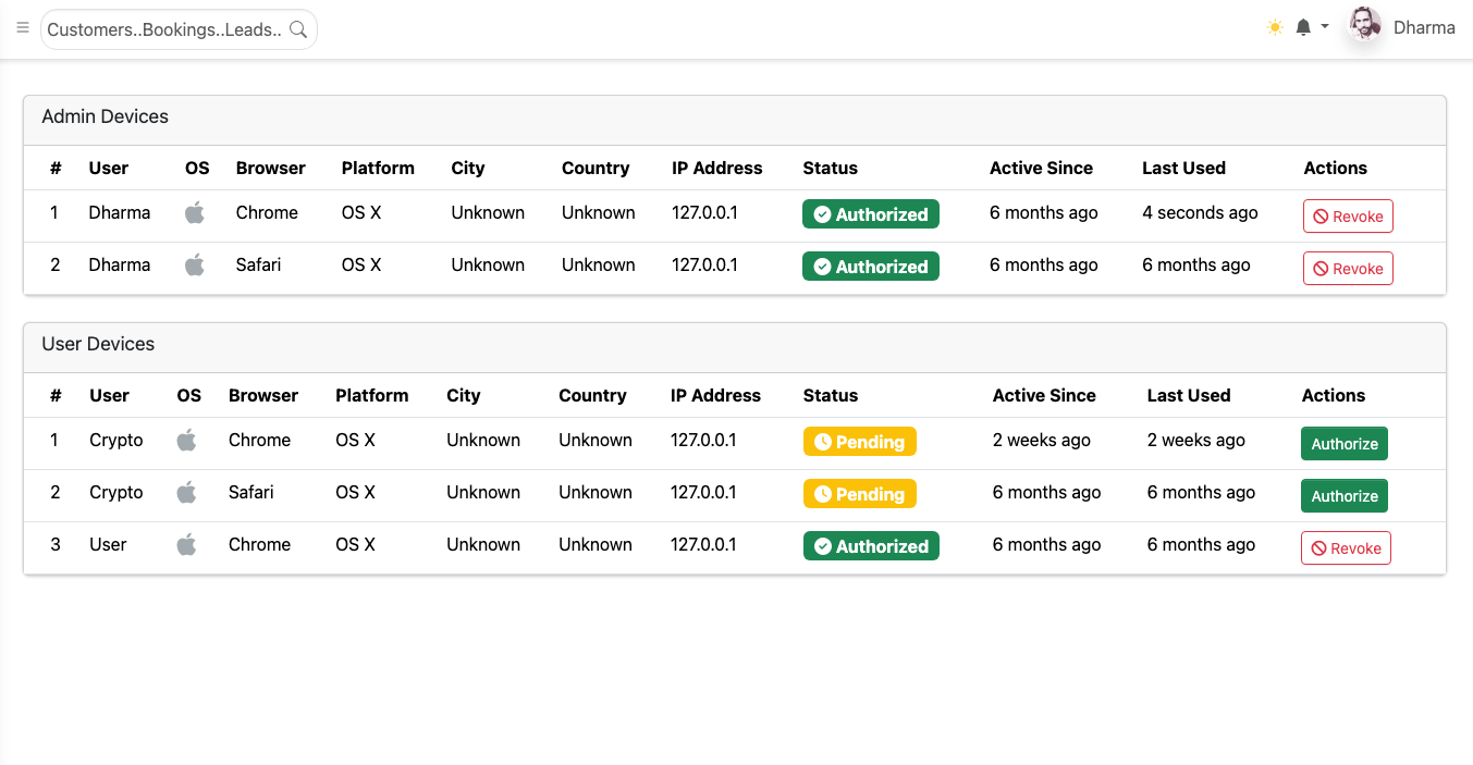 Jaabo CRM Role Permissions & Security Setup